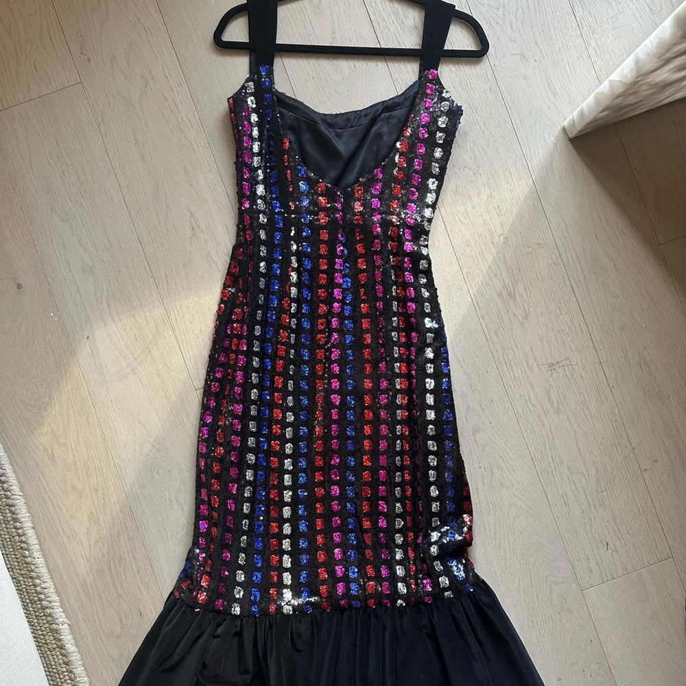 Markarian Gertrude Sequin Dress Size 4 - Picture 5 of 6